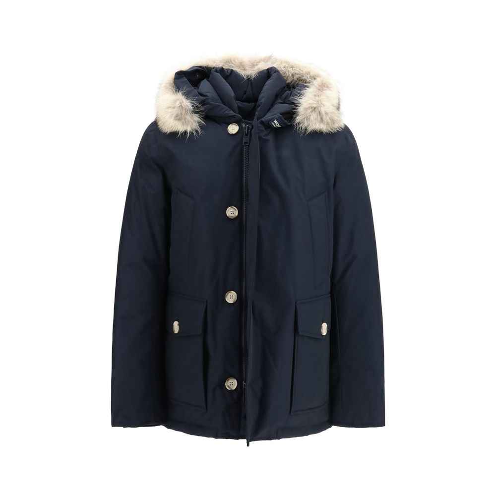 Blue Cotton Parka