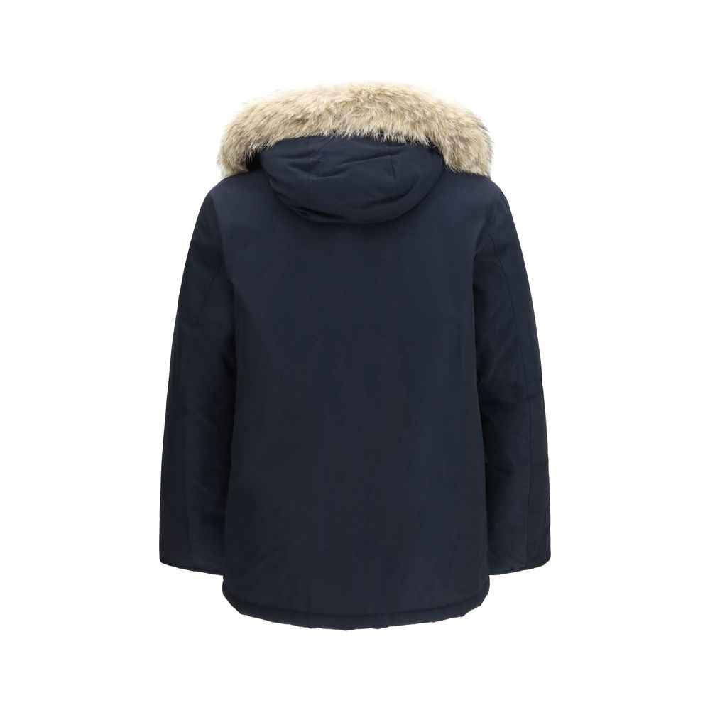 Blue Cotton Parka