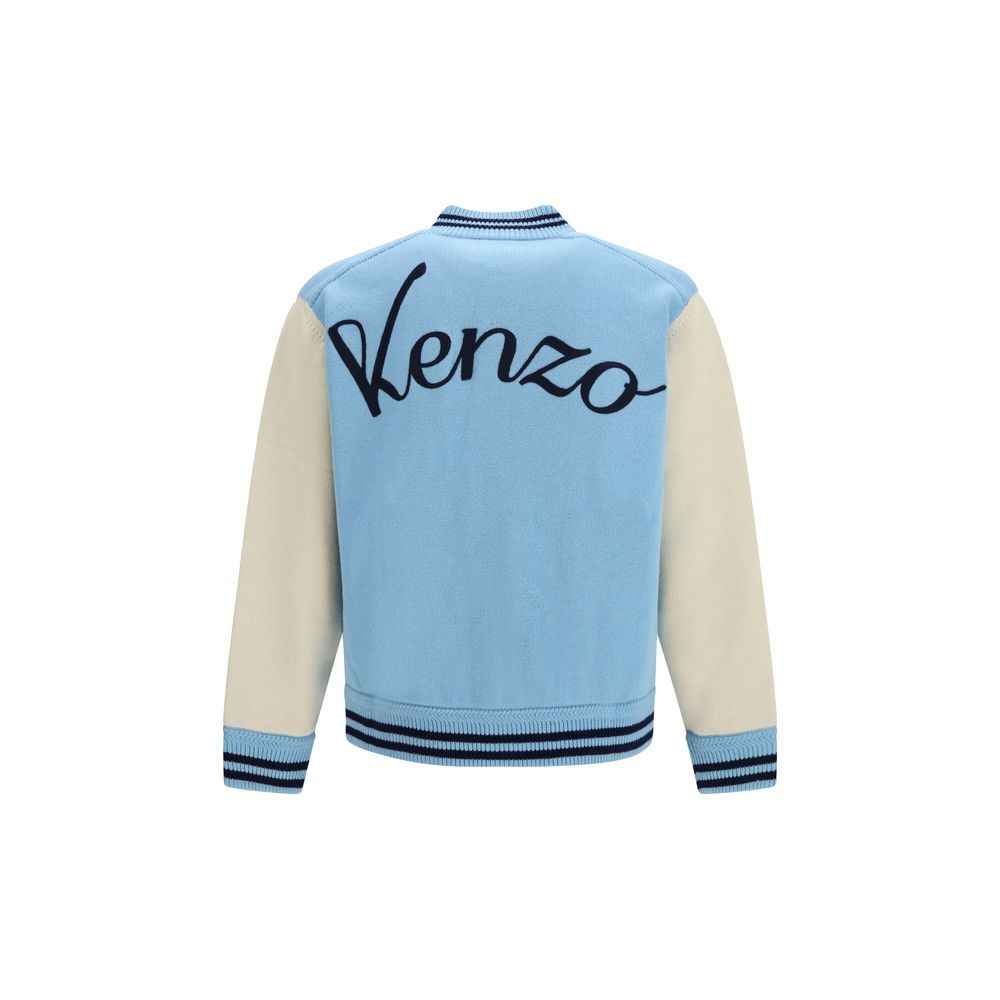 Blue Wool Oves Aries Bomber