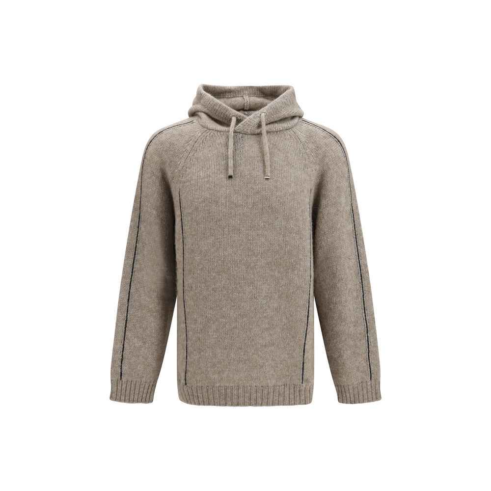 Beige Alpaca Vicugna Pacos Sweatshirt