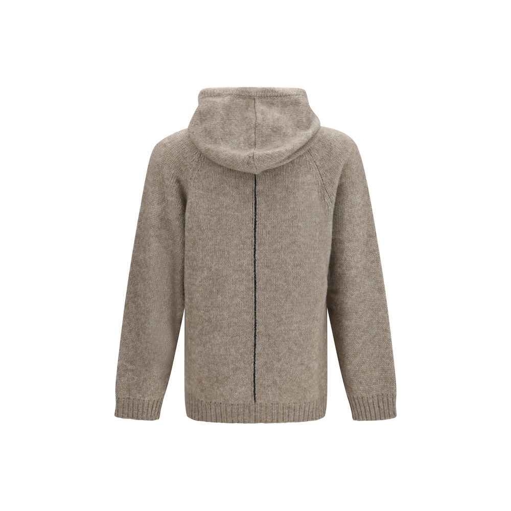 Beige Alpaca Vicugna Pacos Sweatshirt