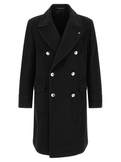 Black Cashmere Coat