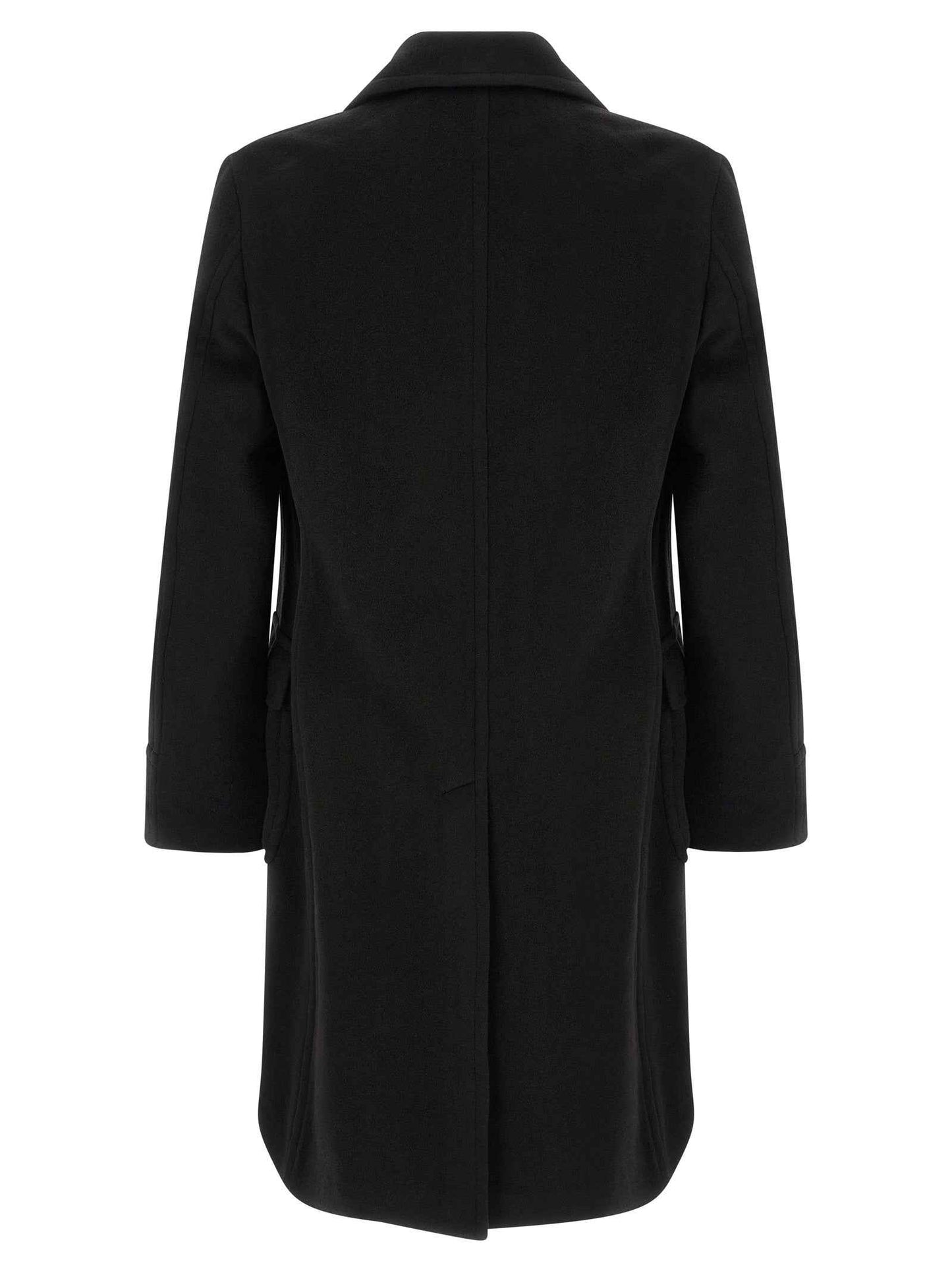 Black Cashmere Coat
