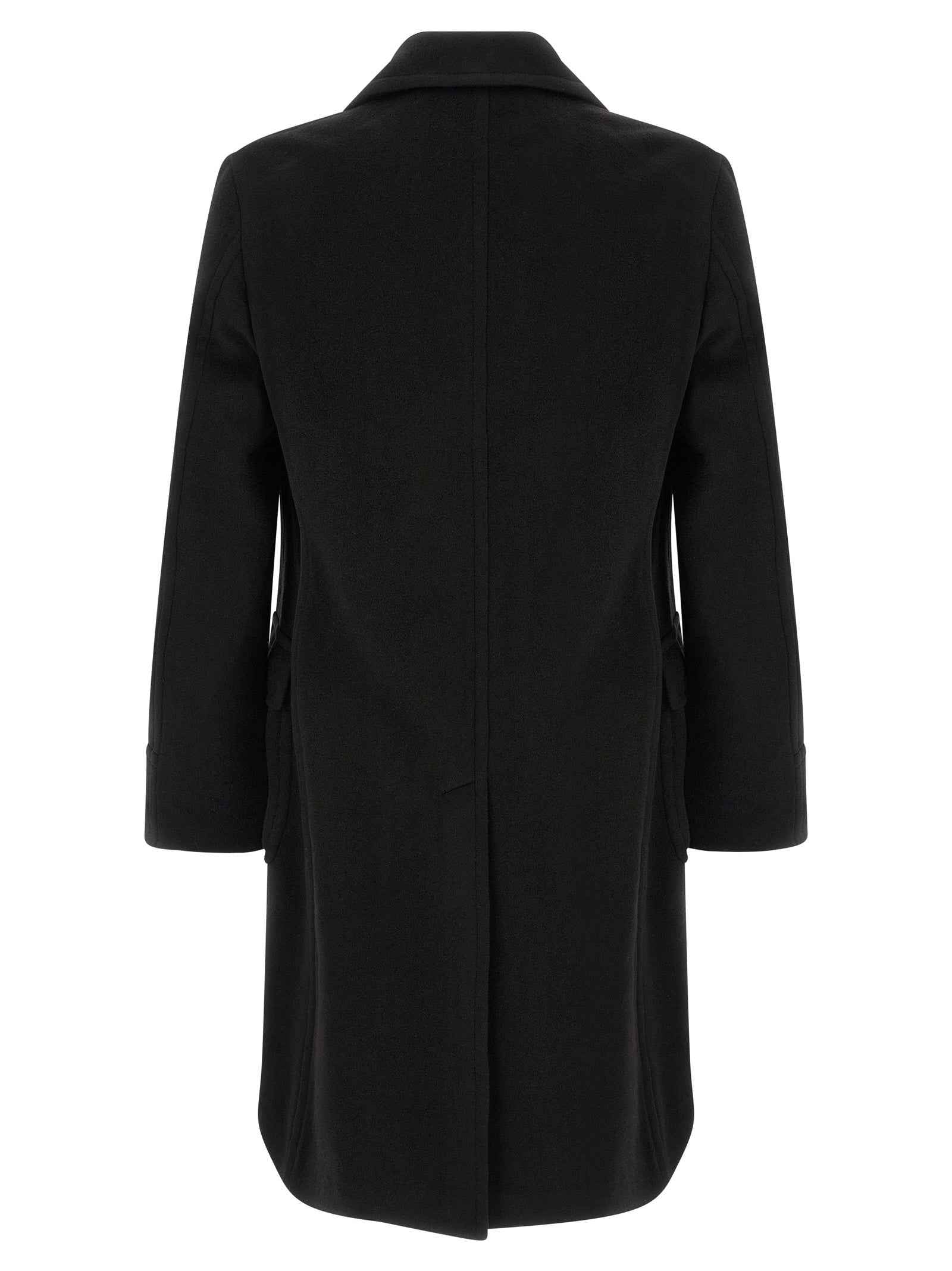 Black Cashmere Coat