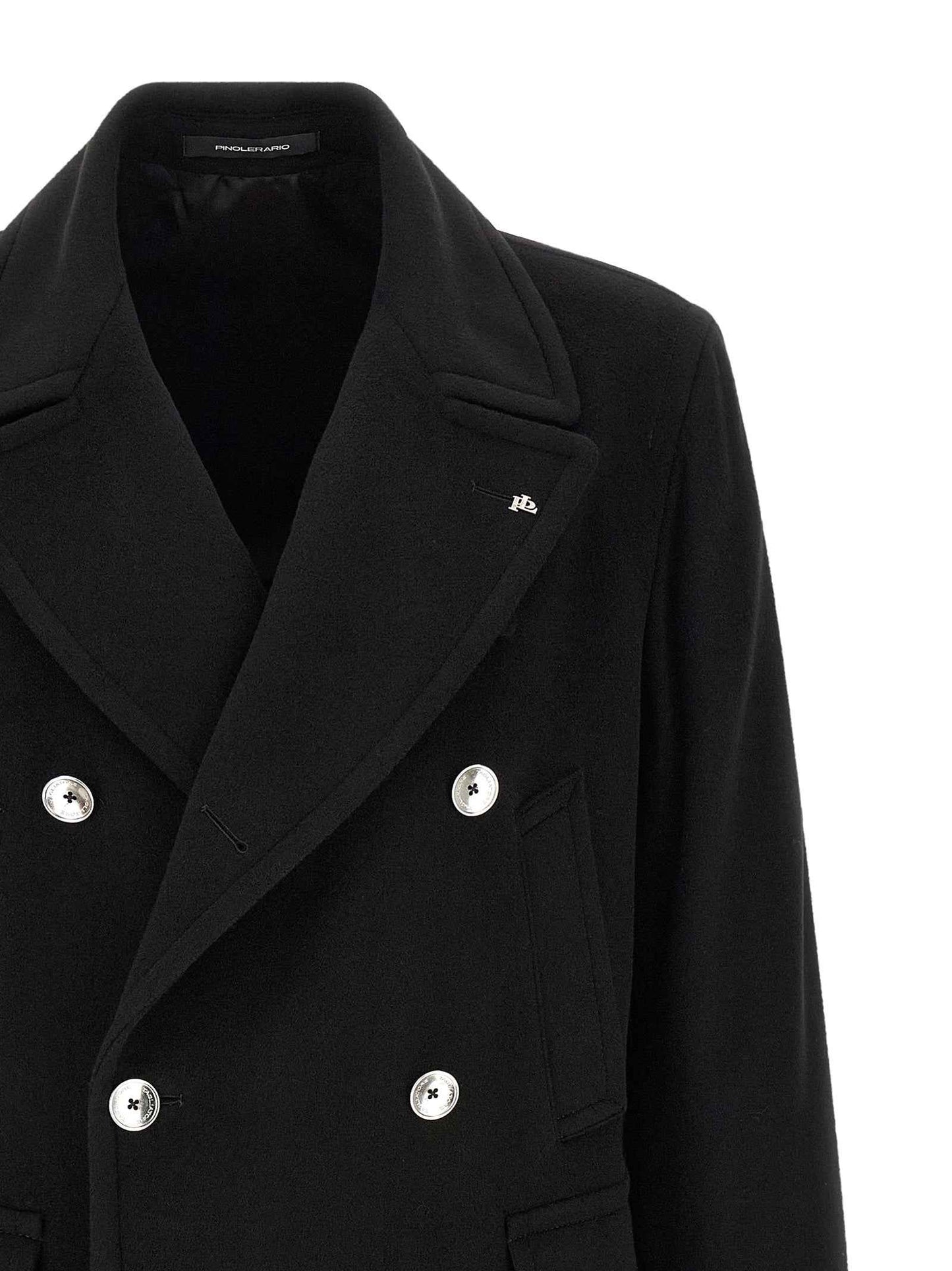 Black Cashmere Coat