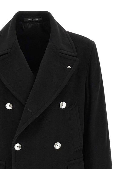 Black Cashmere Coat