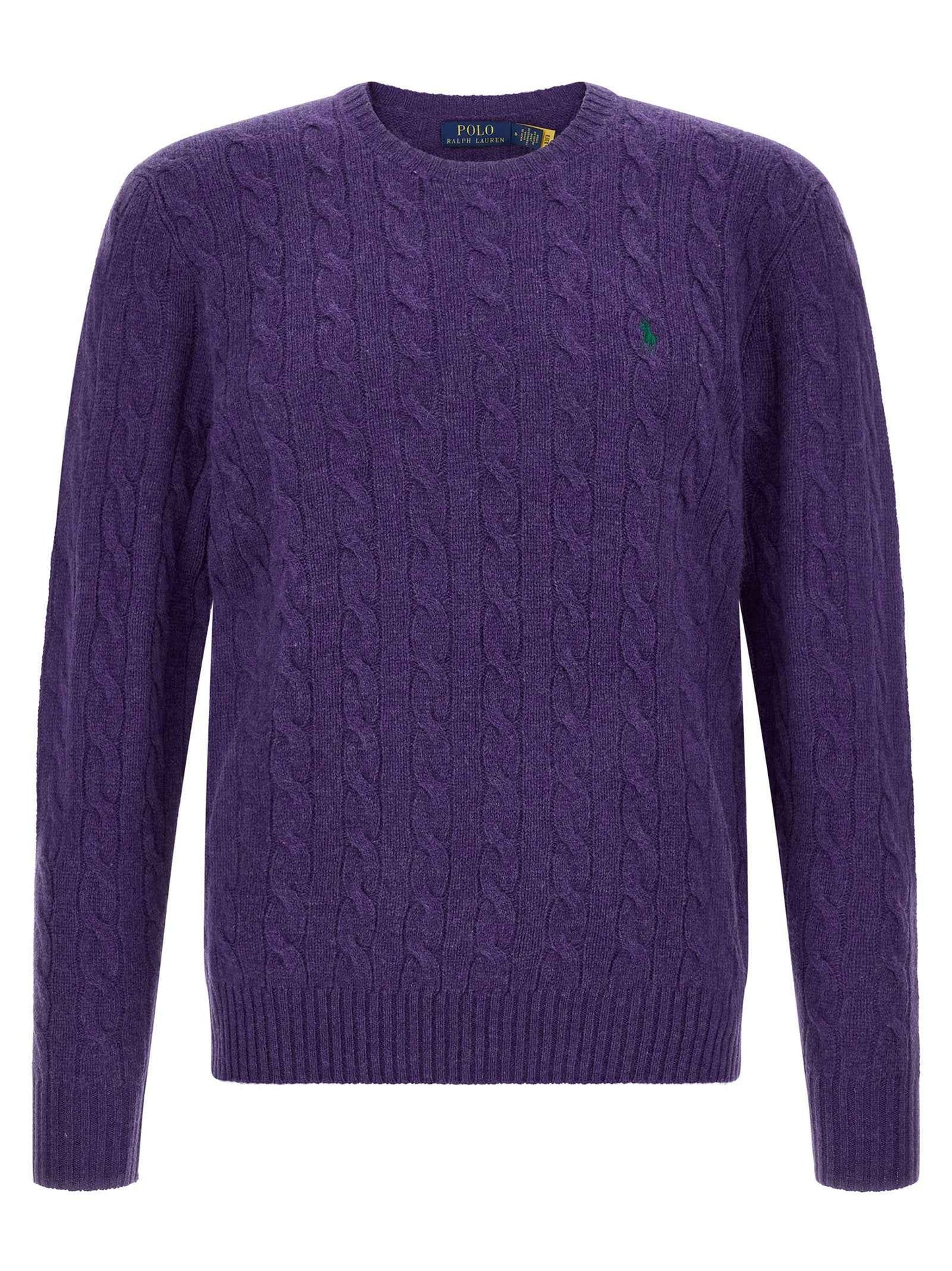 Purple Wool Cardigan