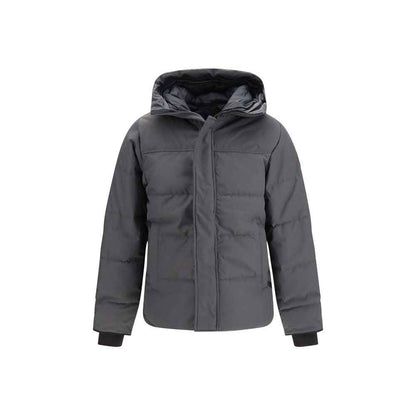 Gray Cotton Parka