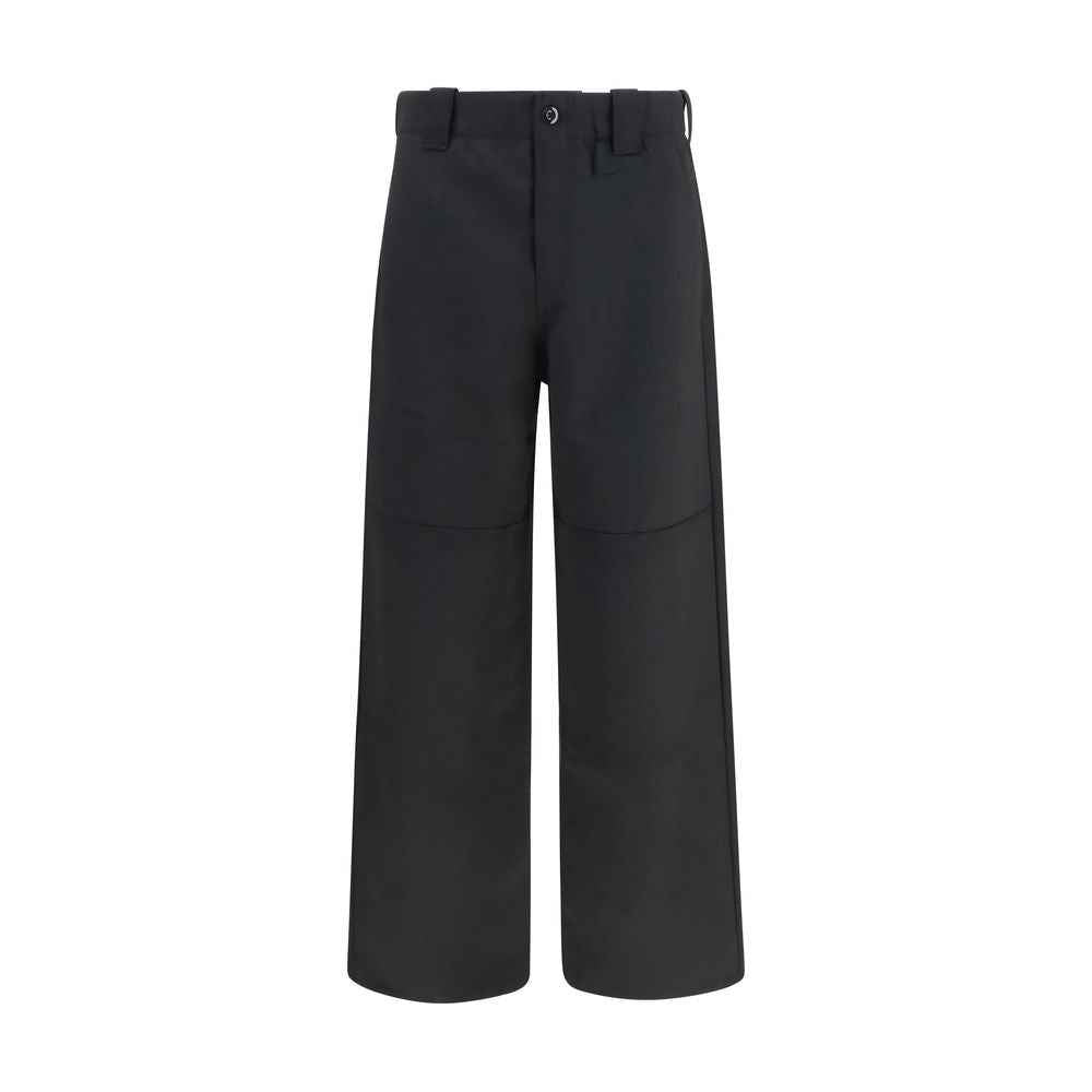 Black Wool Oves Aries Chino Pants