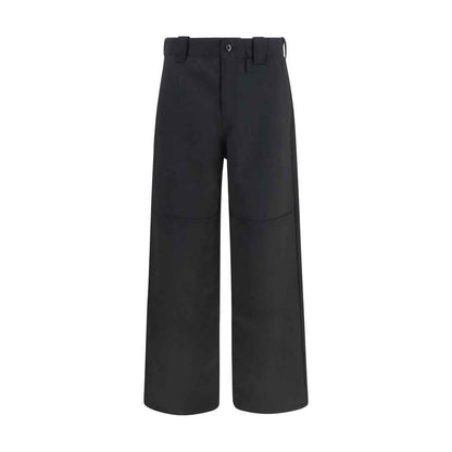 Black Wool Oves Aries Chino Pants