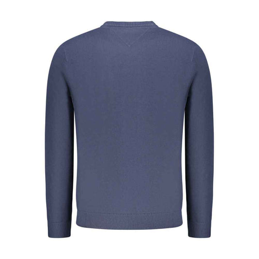 Blue Polyester Men's Sweater