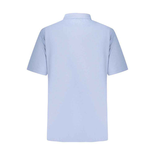 Azzurro Cotton Men Polo Shirt