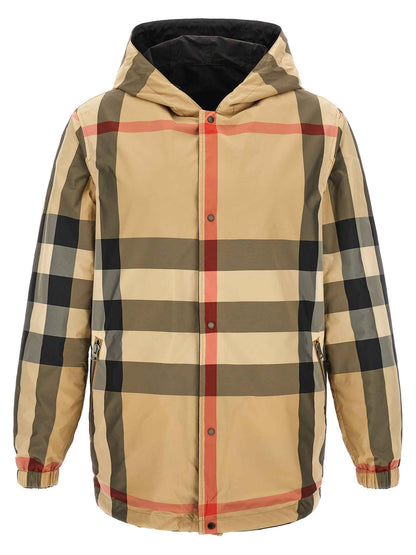 Black Polyester Coat