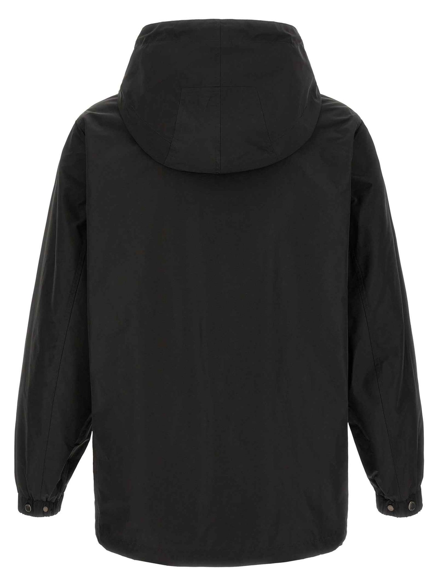Black Polyester Coat