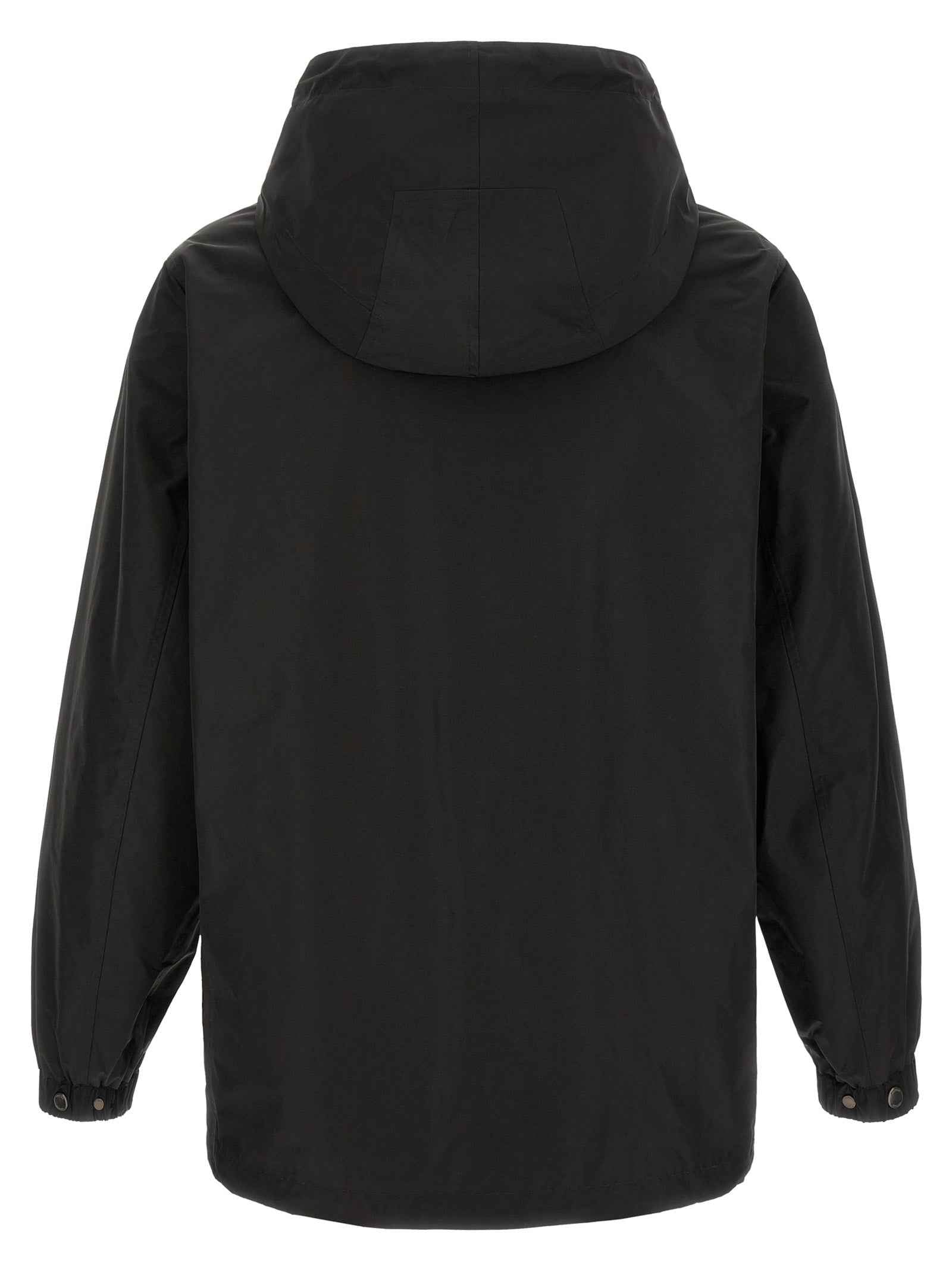 Black Polyester Coat