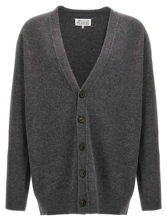 Gray Wool Cardigan