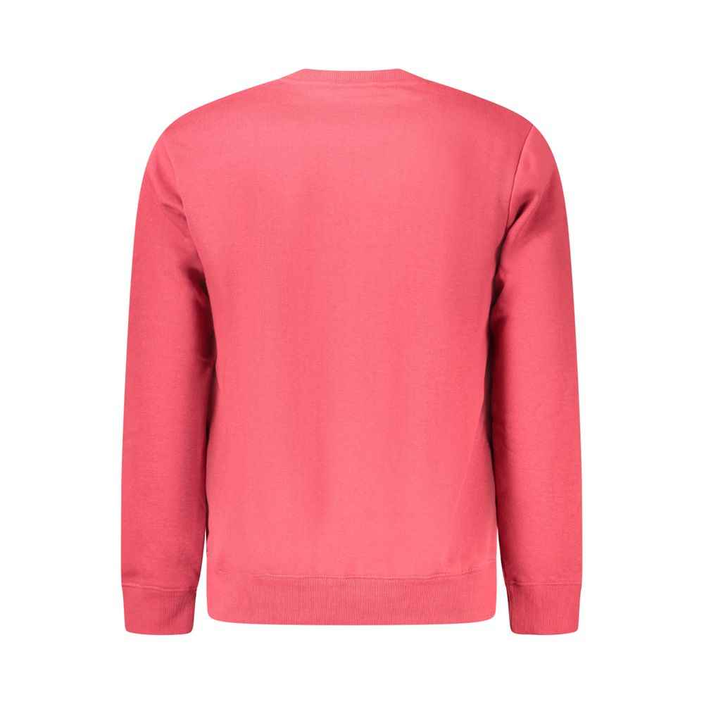 Red Cotton Men's Sweatshirt