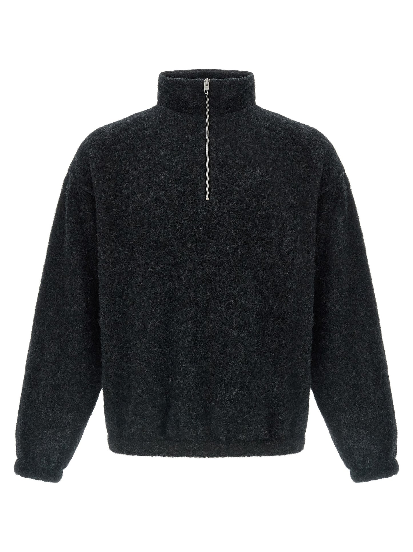 Gray Wool Sweatshirt