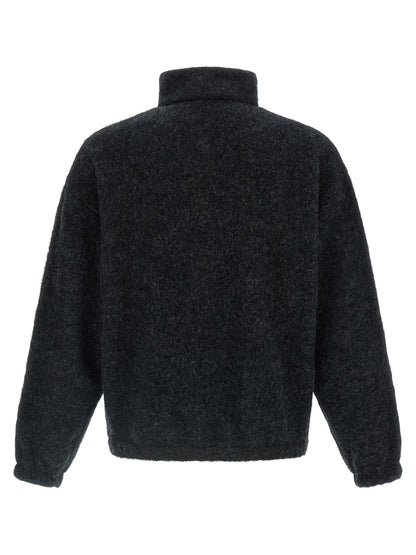 Gray Wool Sweatshirt