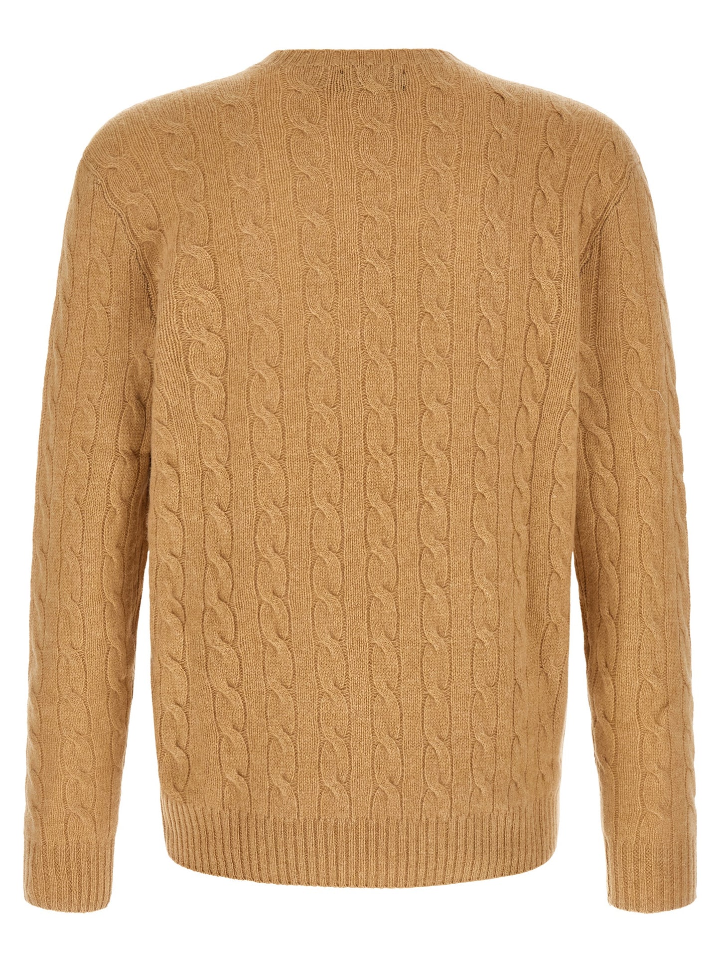 Beige Wool Cardigan