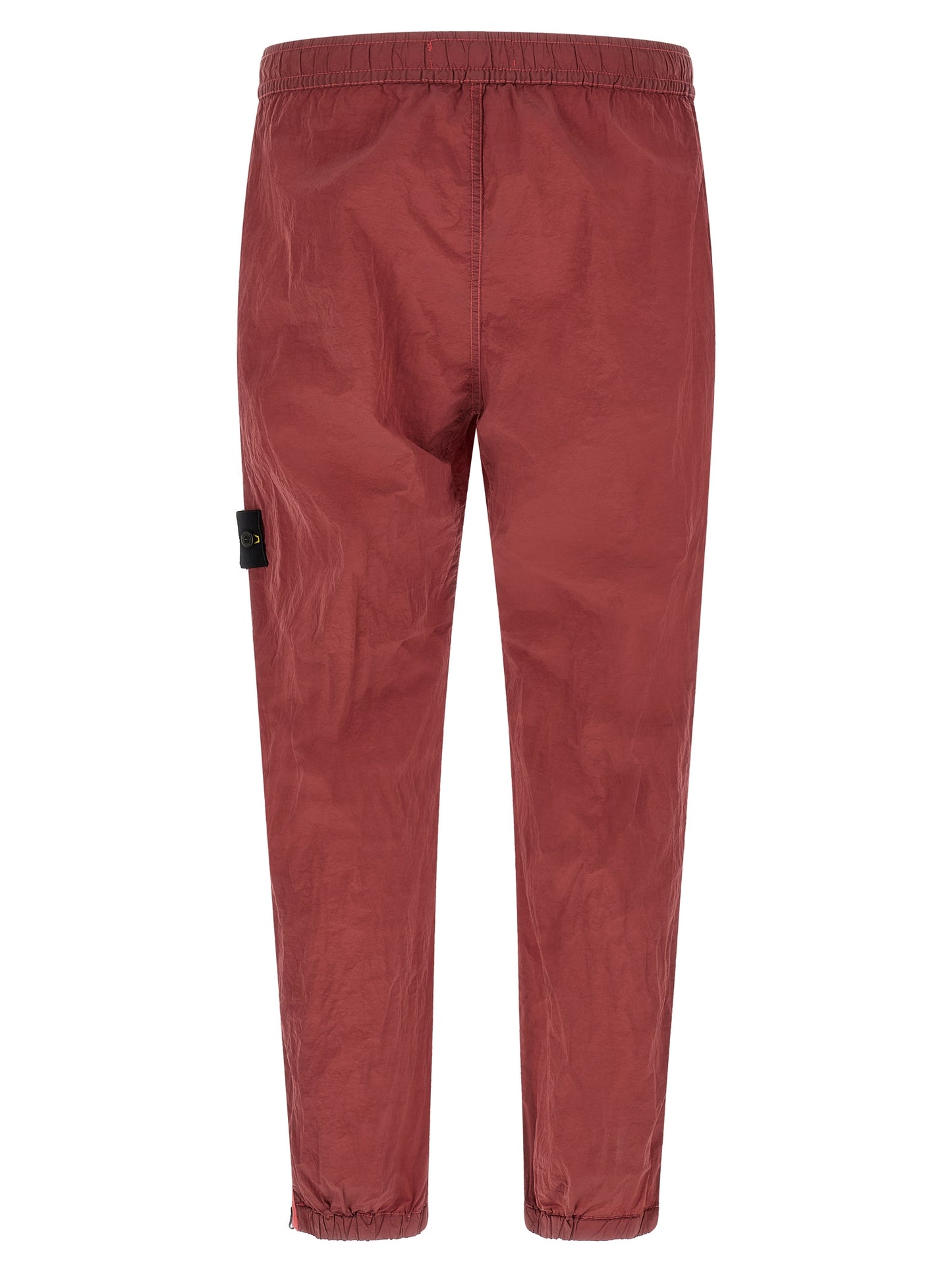 Red Polyamide Joggers (Workout Pants)