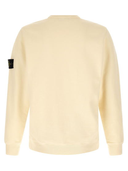 White Cotton Sweatshirt