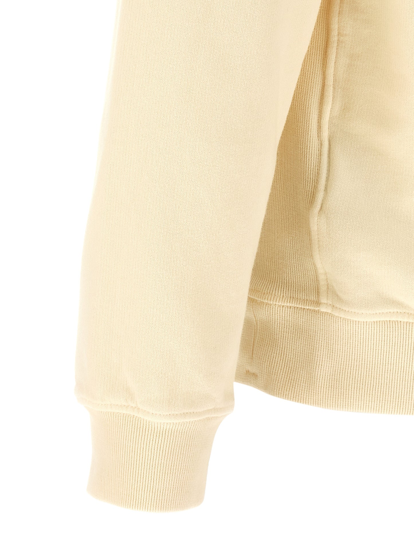 White Cotton Sweatshirt