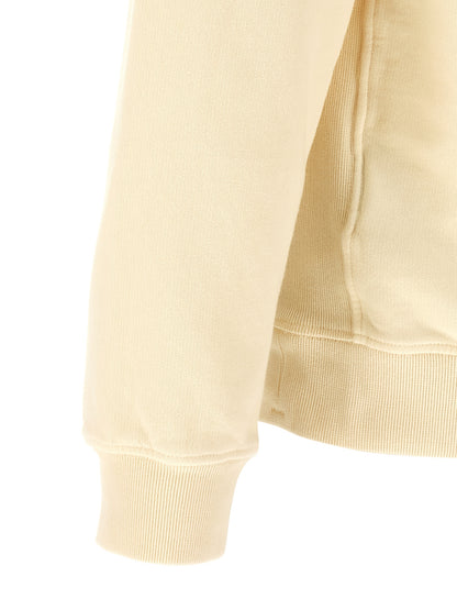 White Cotton Sweatshirt
