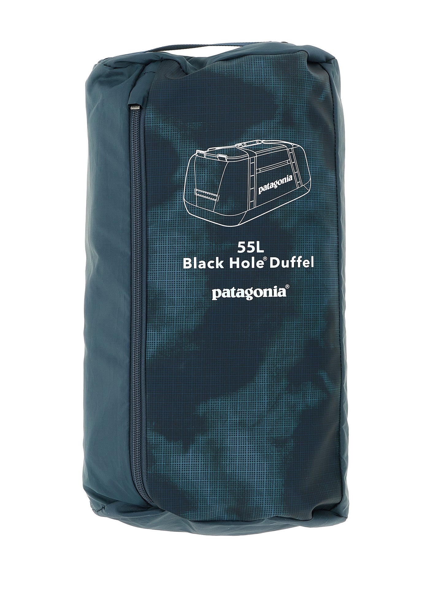 Blue Polyester Backpack