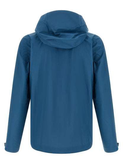 Blue Nylon Shell Jacket