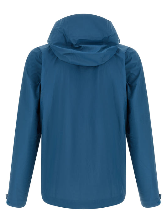 Blue Nylon Shell Jacket