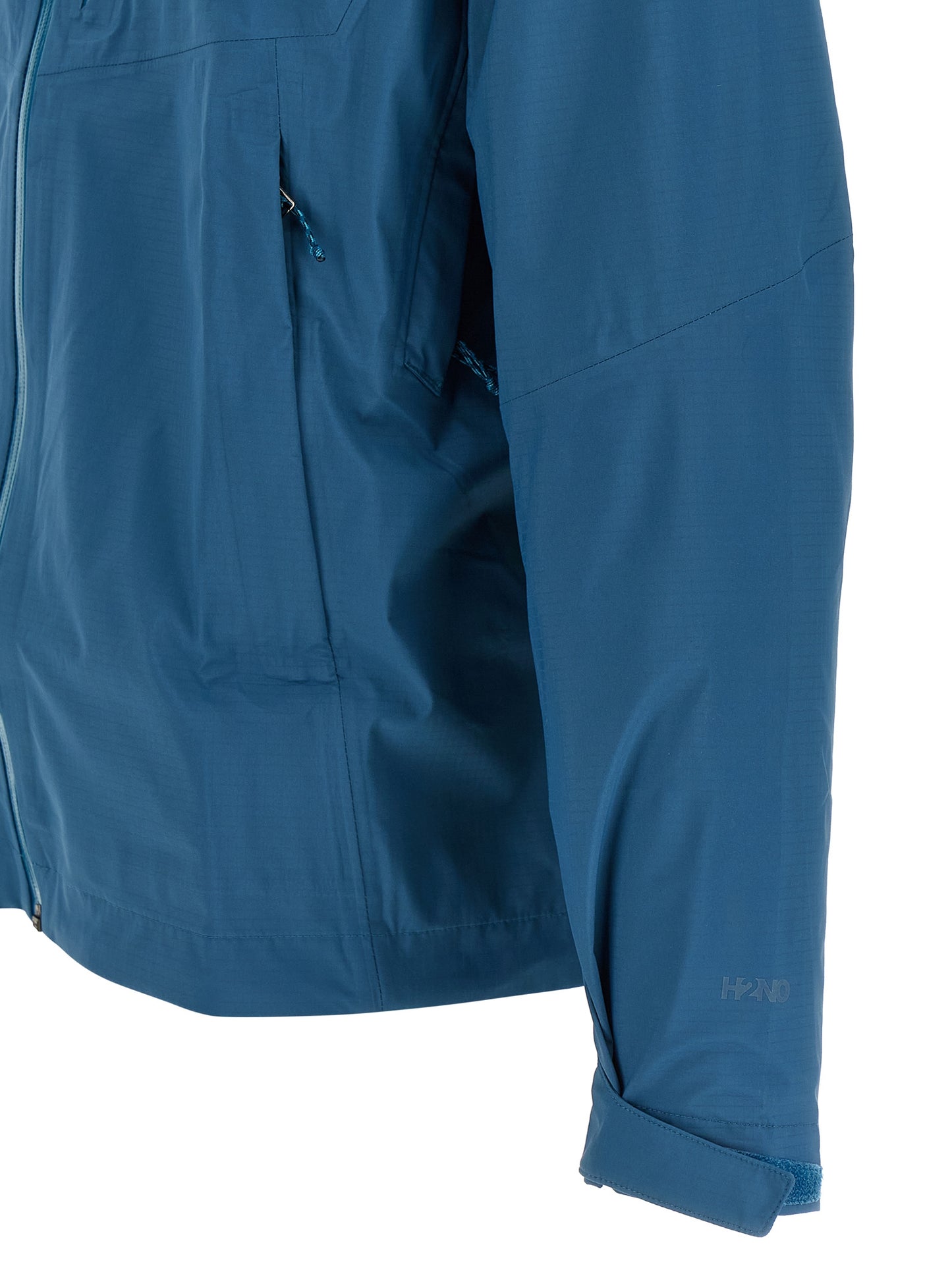 Blue Nylon Shell Jacket