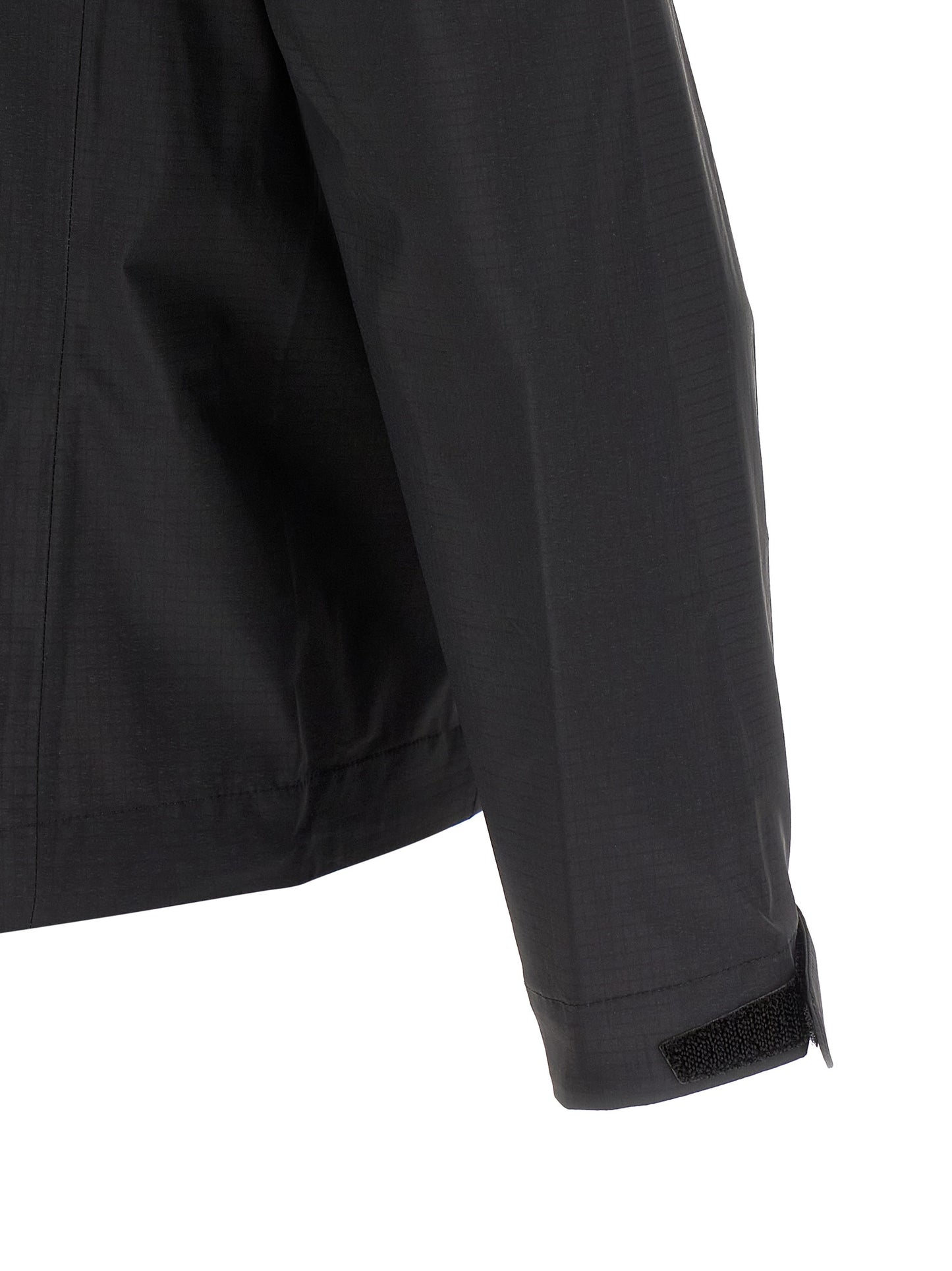 Black Nylon Shell Jacket