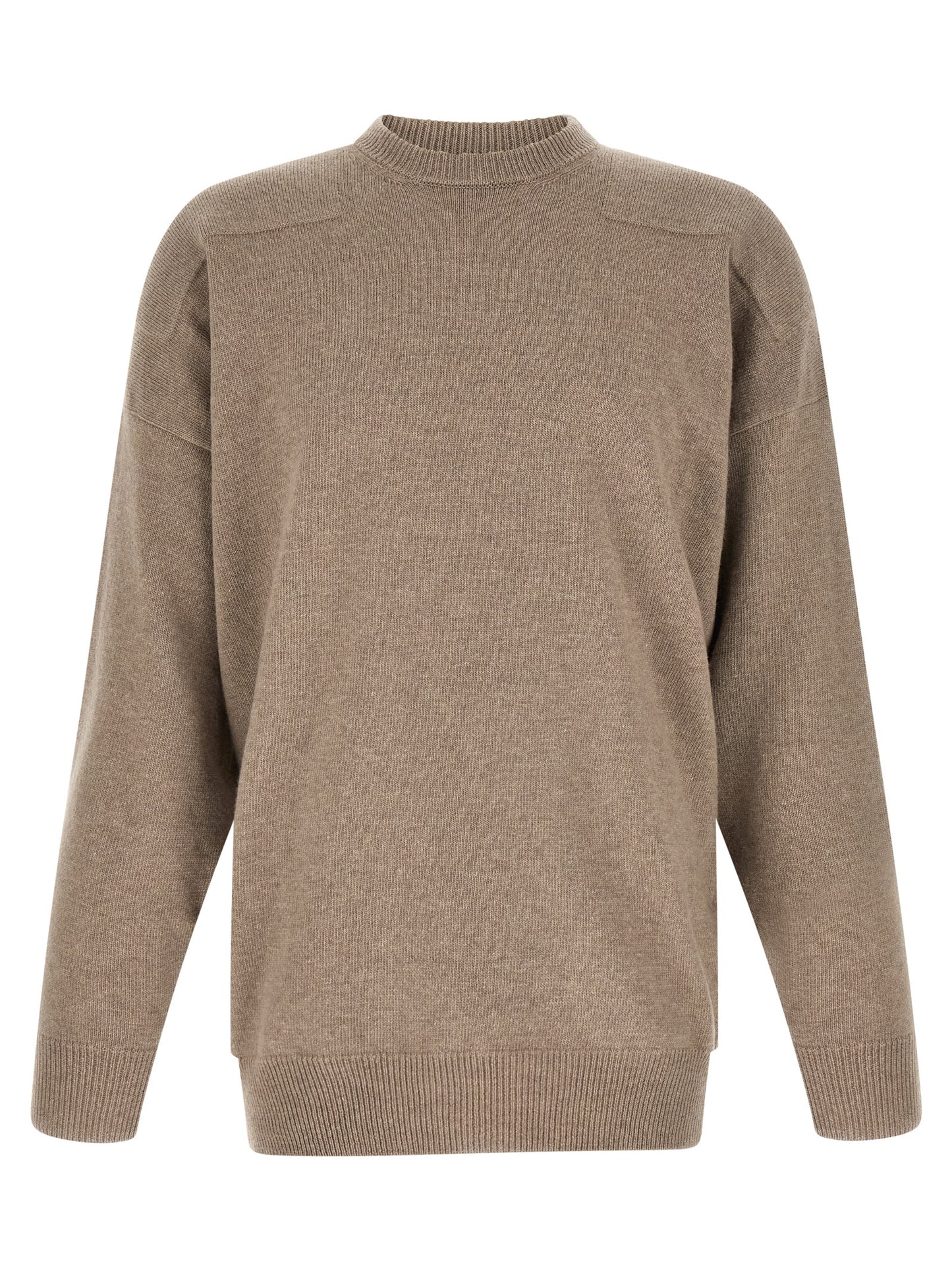 Beige Wool Cardigan