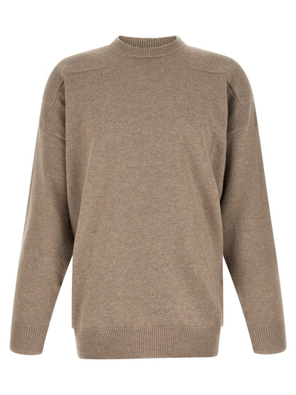 Beige Wool Cardigan