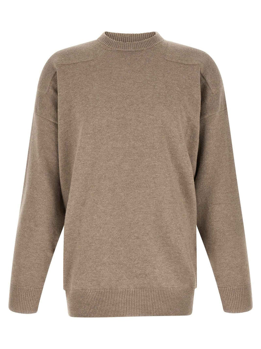 Beige Wool Cardigan