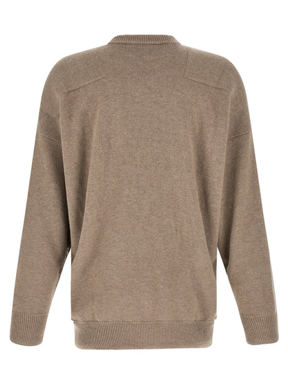 Beige Wool Cardigan