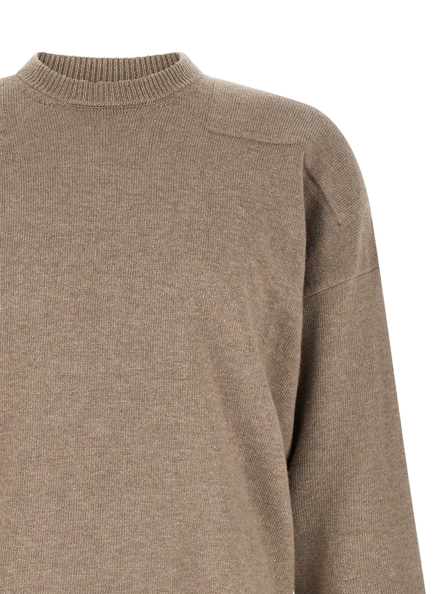 Beige Wool Cardigan