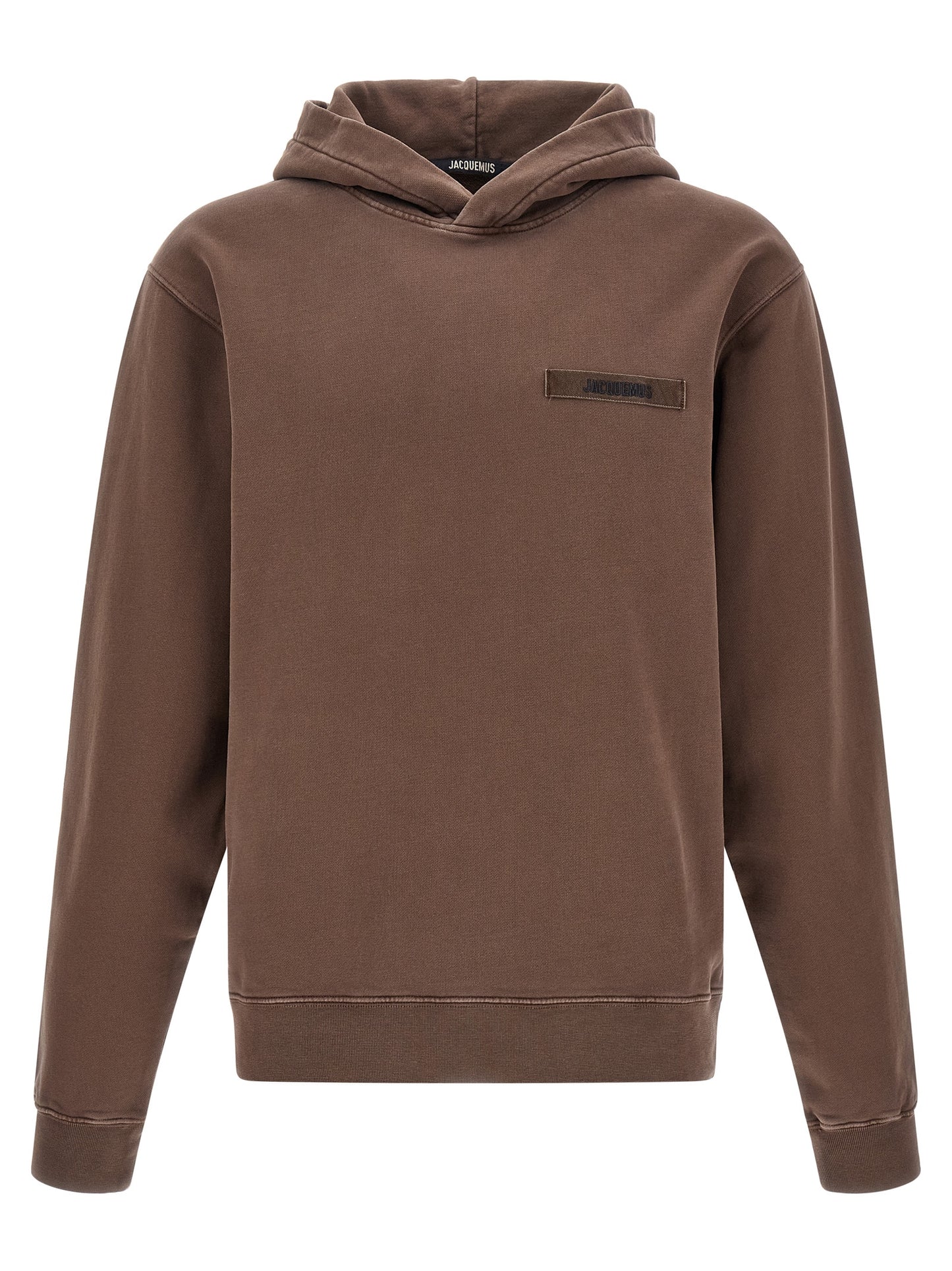 Brown Cotton Sweatshirt