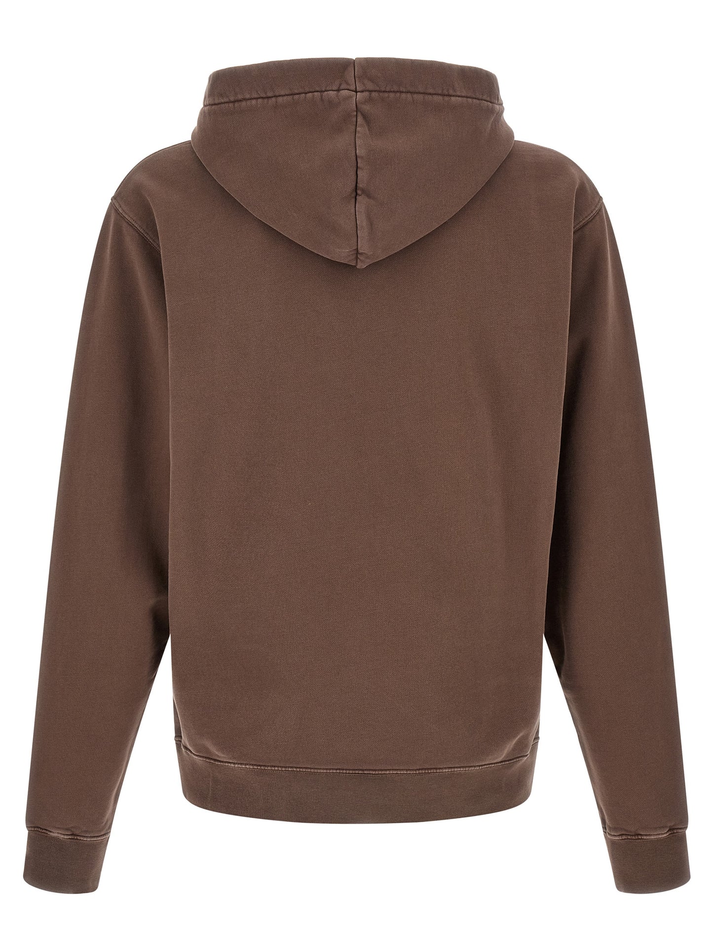 Brown Cotton Sweatshirt