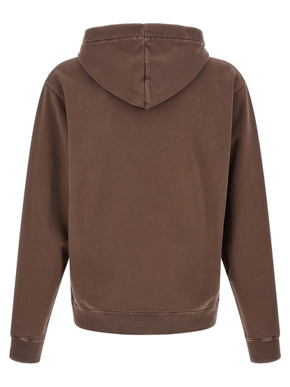 Brown Cotton Sweatshirt