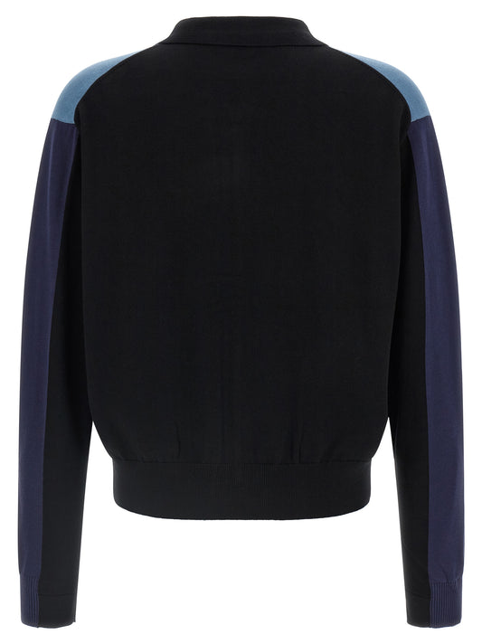 Blue Cotton Cardigan