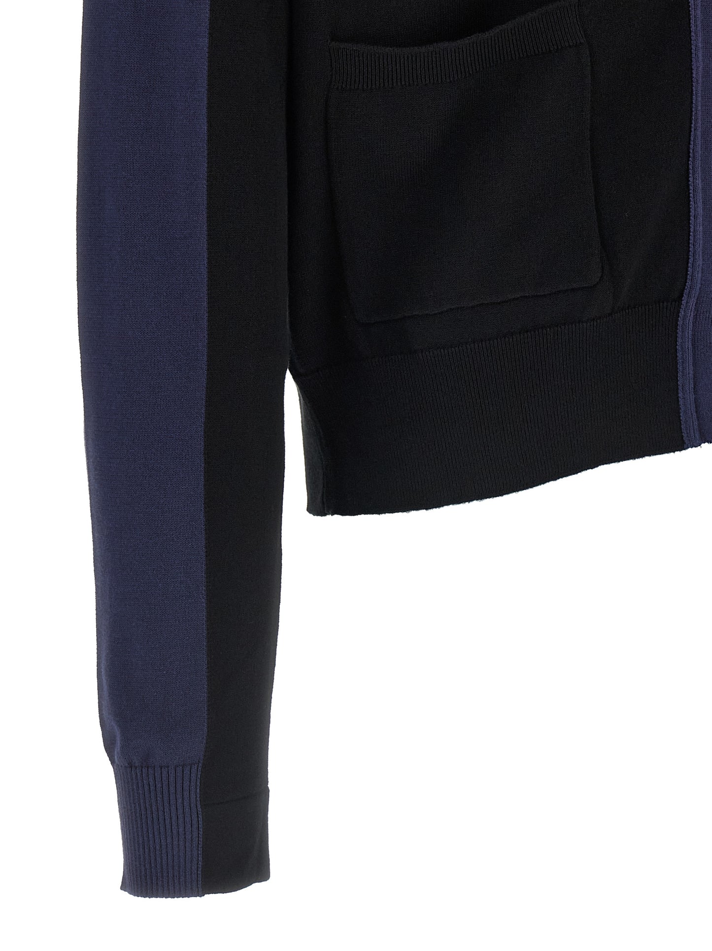 Blue Cotton Cardigan