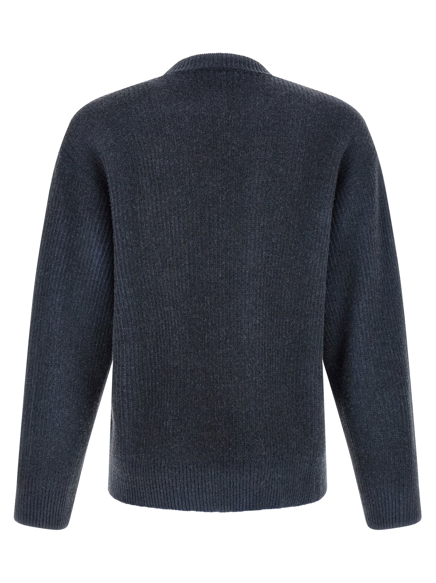 Blue Wool Cardigan