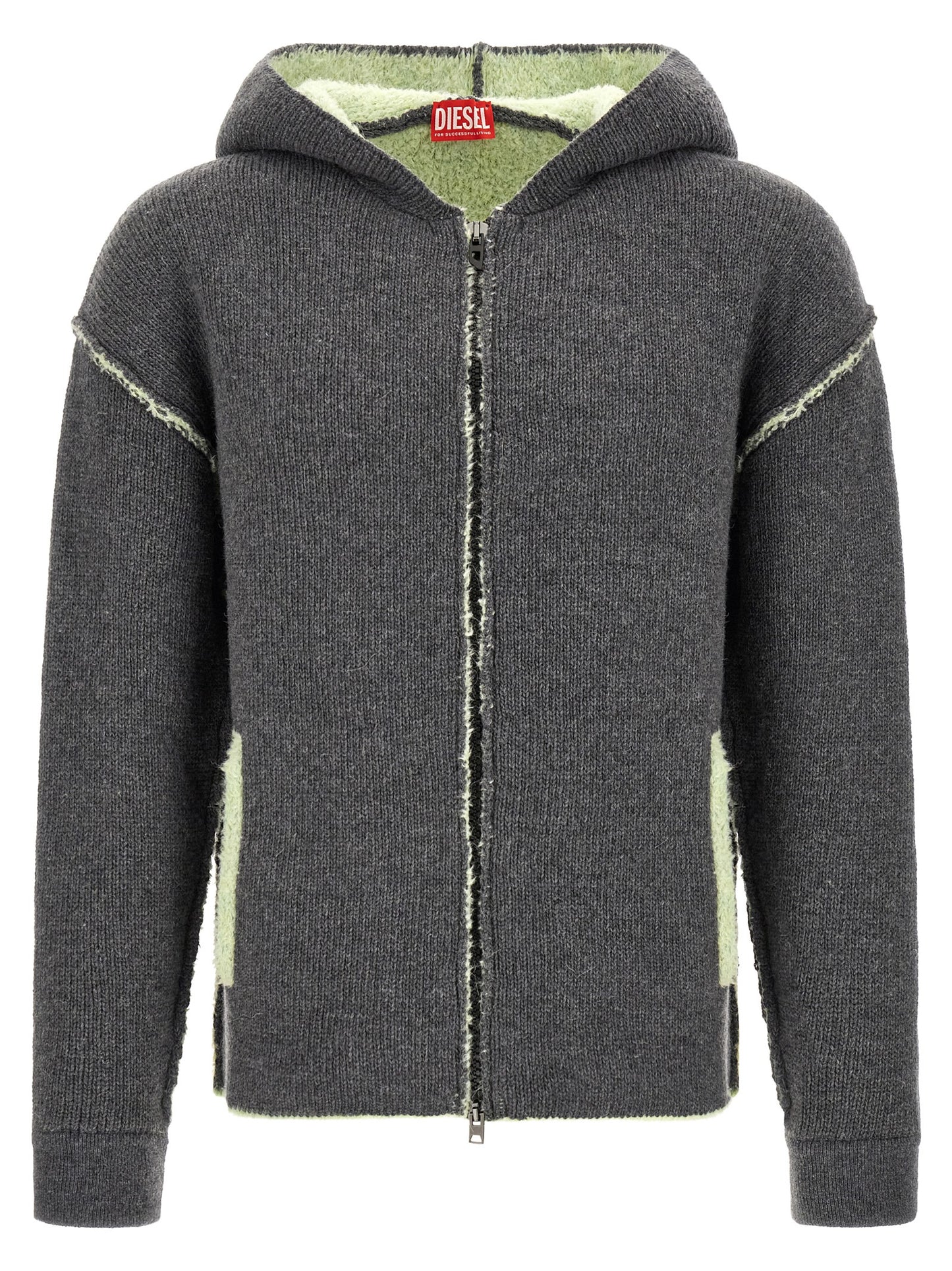 Gray Wool Sweatshirt