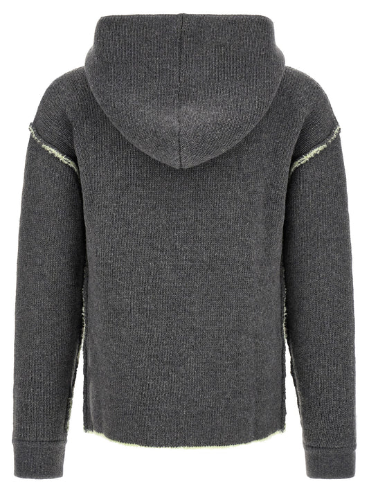 Gray Wool Sweatshirt