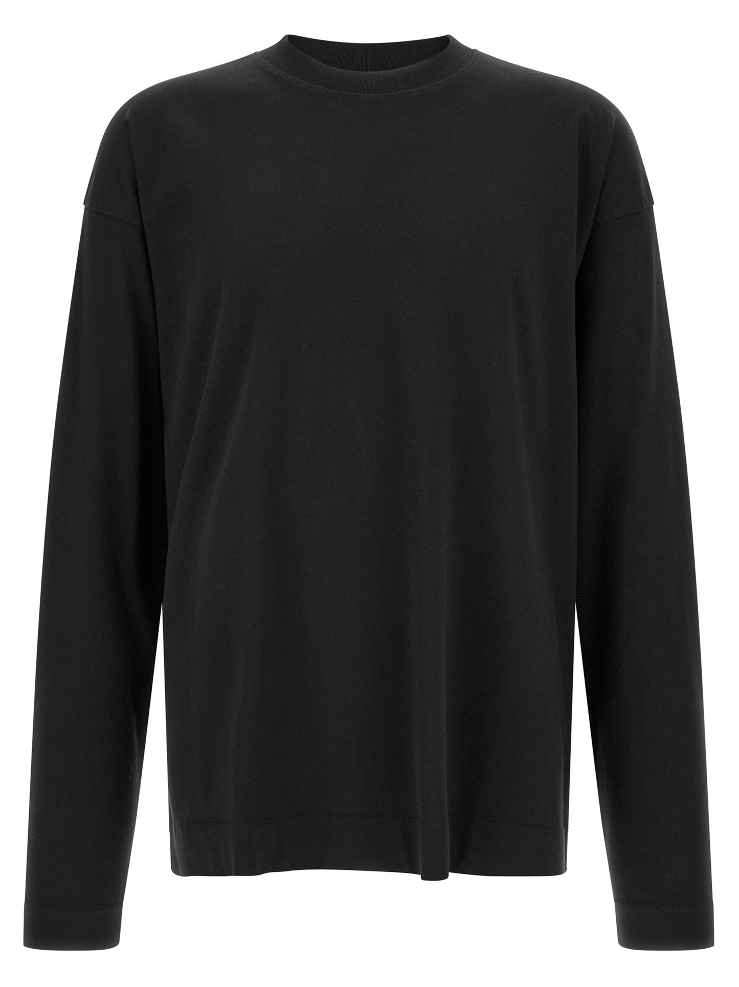 Black Cotton T-Shirt