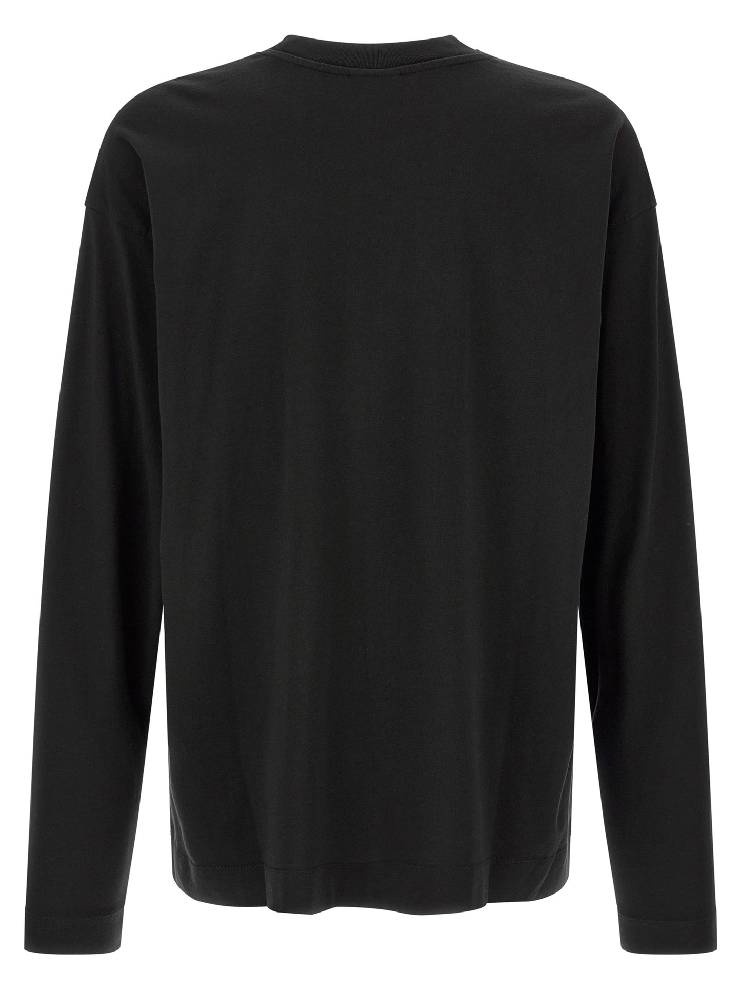 Black Cotton T-Shirt