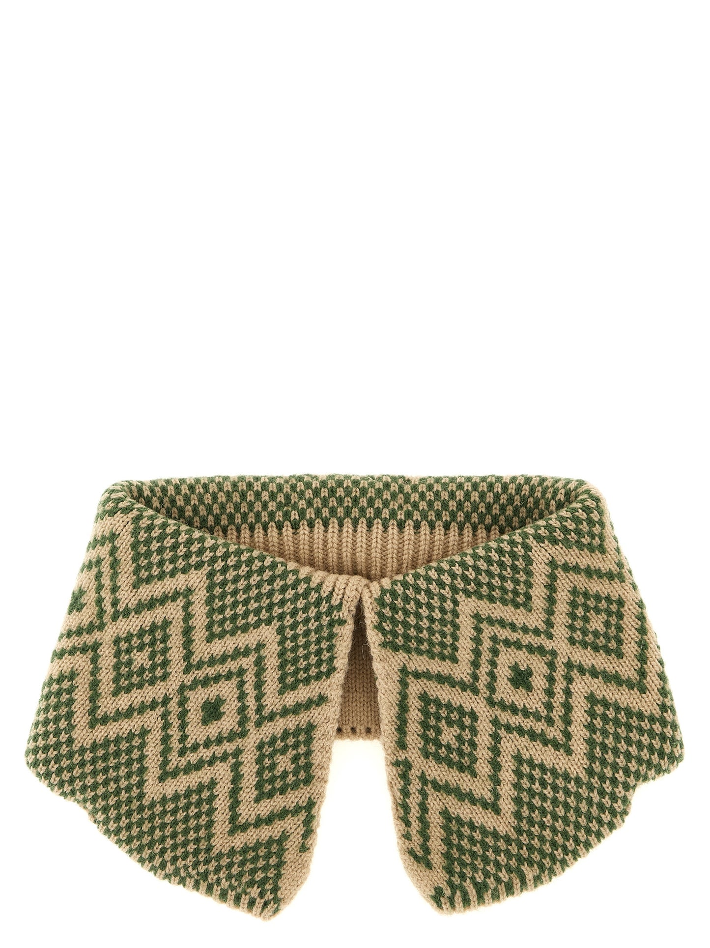 Beige Wool Scarf