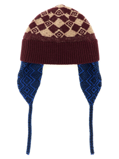 Bordeaux Wool Ear Muffs